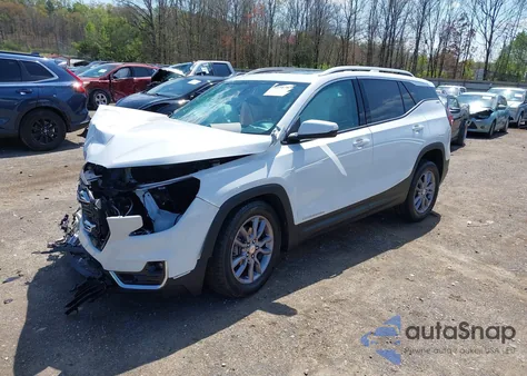 2023 GMC Terrain Awd Slt из США, поврежденный, VIN 3GKALVEG6PL218217